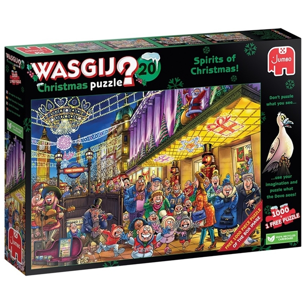 Wasgij Christmas 20 Spirits of Christmas! (2x1000) (Bilde 1 av 2)