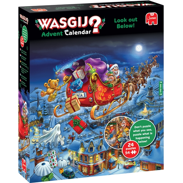 Wasgij Adventskalender 24 x 54 Biter (Bilde 1 av 3)