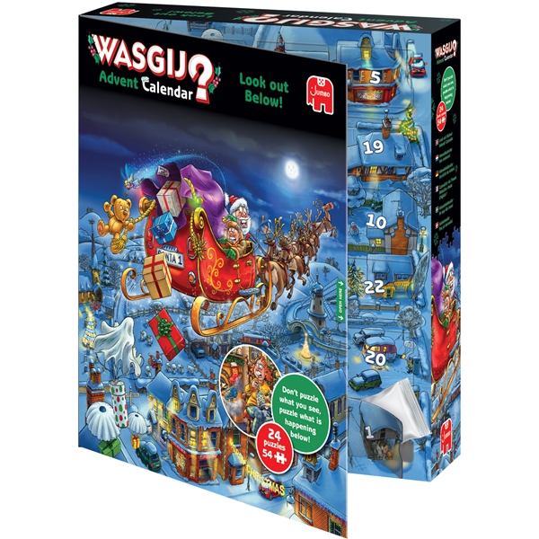 Wasgij Adventskalender 24 x 54 Biter (Bilde 2 av 3)