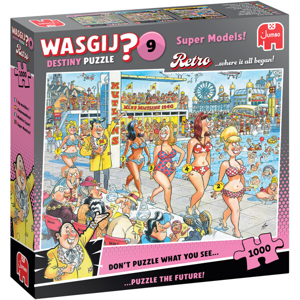 Wasgij Retro Destiny 9 Super Models! (Bilde 1 av 2)