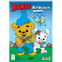 Tegneblokk Bamse 30 Ark