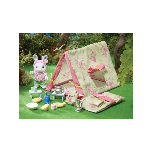 Sylvanian families ingrid's camping 2024 set