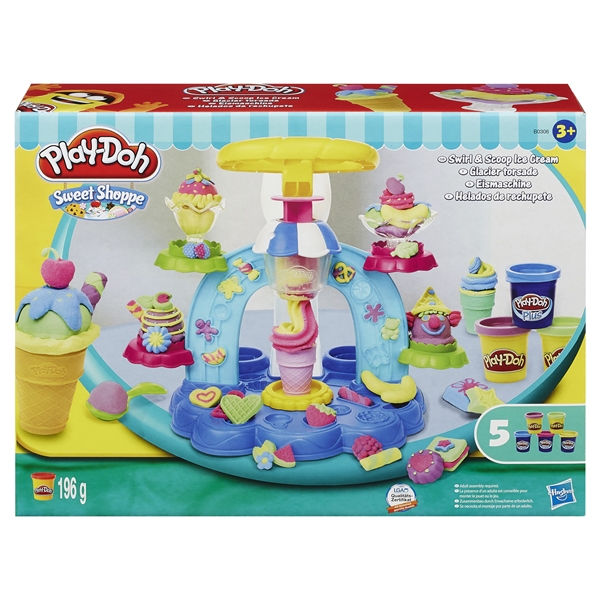 Play-Doh Sweet Shoppe Swirl & Scoop Ice Cream (Bilde 1 av 2)