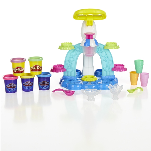 Play-Doh Sweet Shoppe Swirl & Scoop Ice Cream (Bilde 2 av 2)