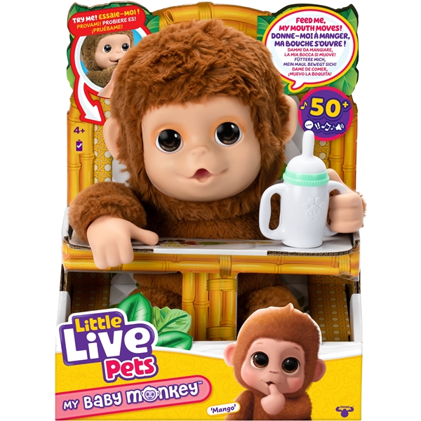 Little Live Pets Min Babyape (Bilde 1 av 8)