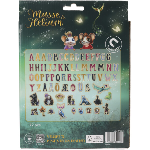 Musse & Helium Magnetbokstaver (Bilde 5 av 5)