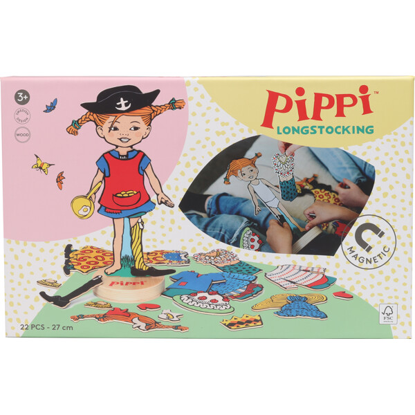 Pippi Bytter Om Magnetdukke (Bilde 6 av 6)