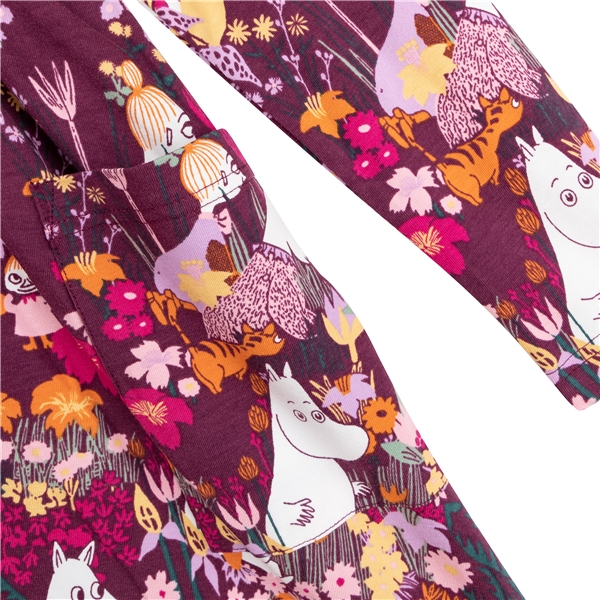 Moomin Buttercup Dress Burgundy (Bilde 4 av 5)