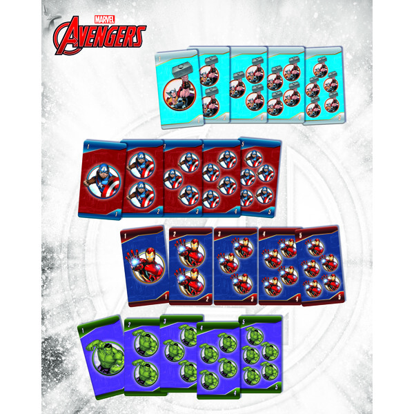 Avengers kortspill (Bilde 3 av 4)