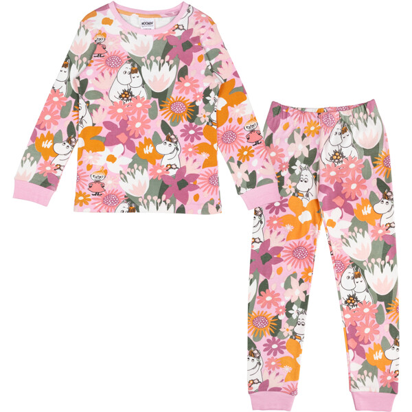 Mummitrollet Pyjamas Sommerlig Rosa (Bilde 1 av 2)