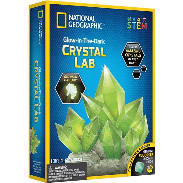 National Geographic Glow in Dark Crystal Growing (Bilde 1 av 6)