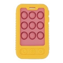 Pink - Nuby Telefon Popper Bitering