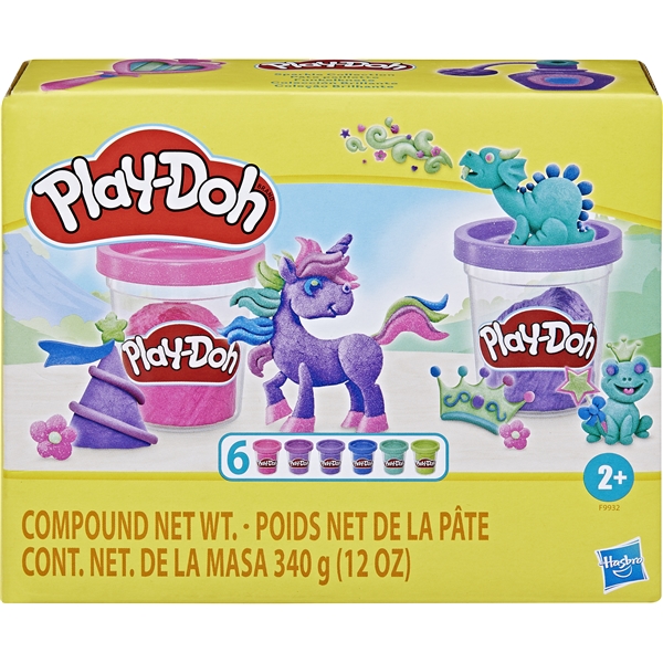 Play-Doh Glitter Samling 6-pakke (Bilde 1 av 3)