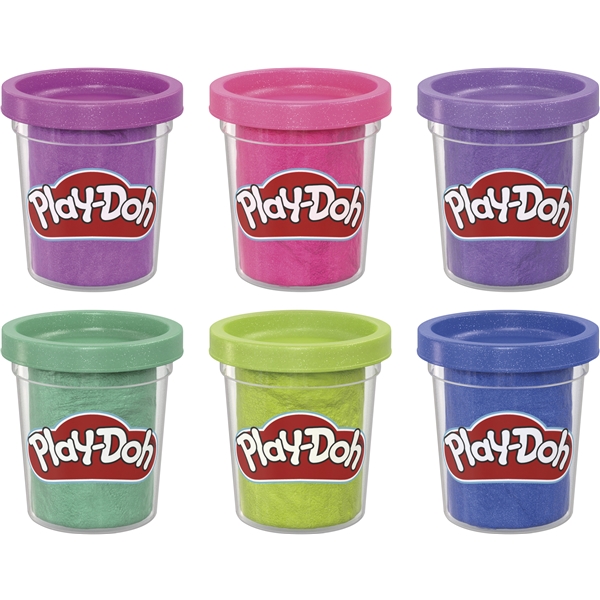 Play-Doh Glitter Samling 6-pakke (Bilde 2 av 3)