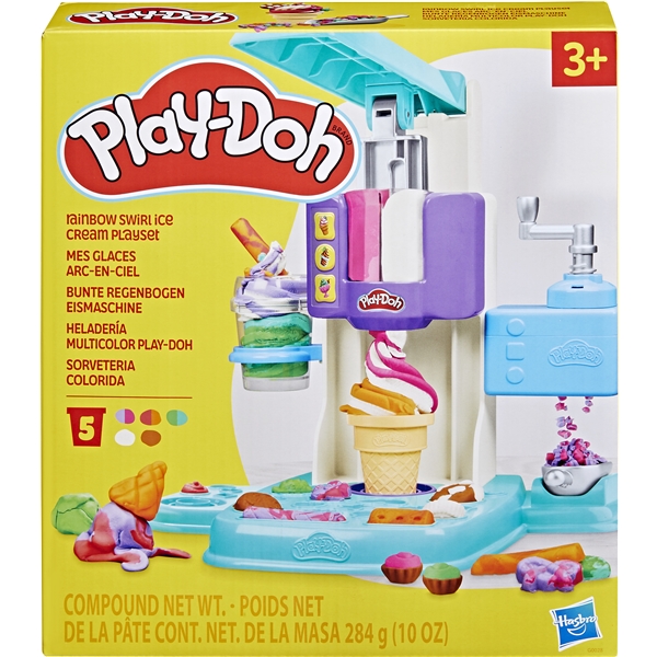 Play-Doh Regnbuevirvel Iskrem (Bilde 1 av 4)