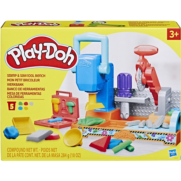 Play-Doh Lekesett Stamp`n Tool Benk (Bilde 1 av 5)