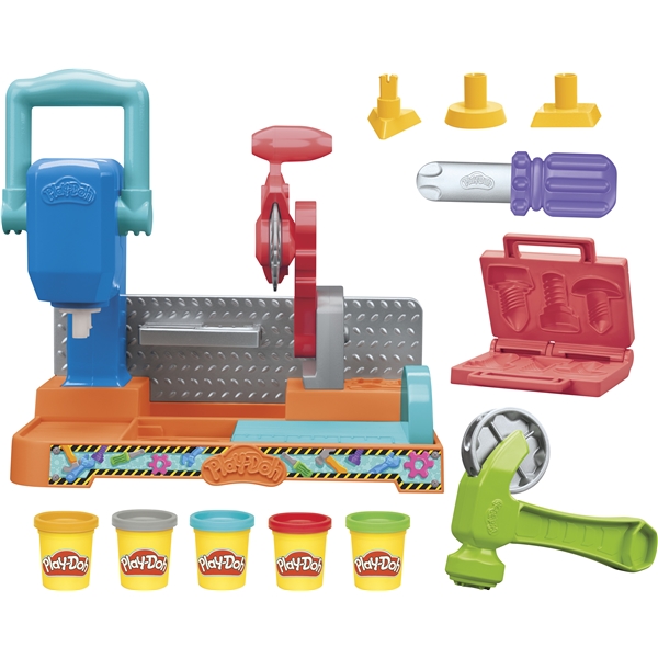 Play-Doh Lekesett Stamp`n Tool Benk (Bilde 2 av 5)