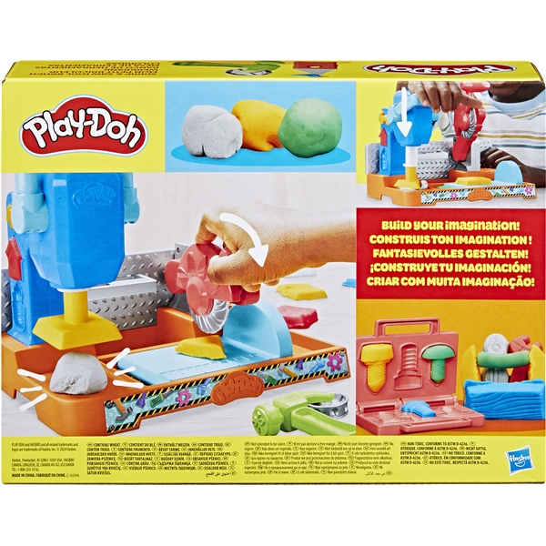 Play-Doh Lekesett Stamp`n Tool Benk (Bilde 5 av 5)