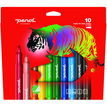 Penol Breda Fiberpenner 10-pack