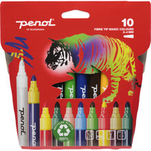 Penol Magiske Fiberpenner 10-pack