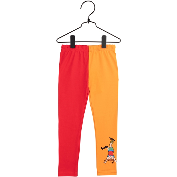 Pippi Leggings Rød/oransje (Bilde 1 av 3)