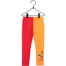 98 cl - Pippi Leggings Rød/oransje