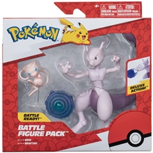 Pokémon Figursett 2-p Mewtwo & Mew