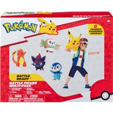 Pokémon Battle Figure Multipack + Funksjonsfigur