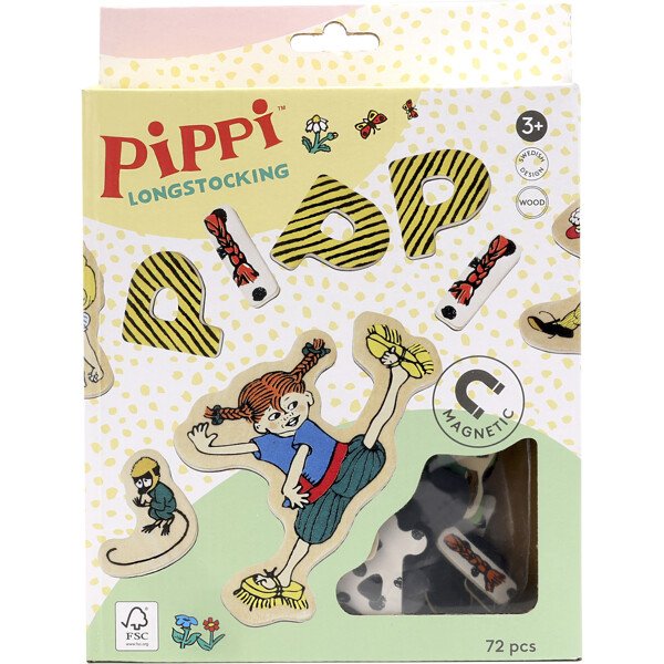 Pippi Magnetbokstaver & Figurer (Bilde 3 av 3)