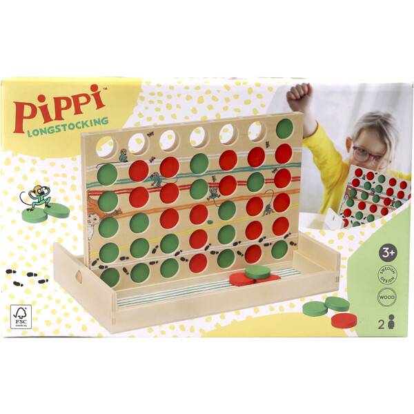 Pippi Barnespill Fire På Rad (Bilde 5 av 5)