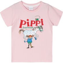 Pippi T-skjorte Rosa