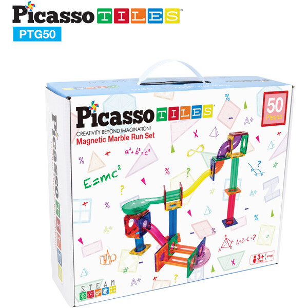 Picasso Tiles 50 Deler Marble Run Set (Bilde 1 av 2)