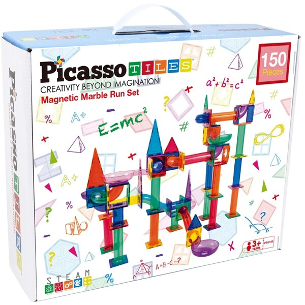 Picasso Tiles 150 Deler Marble Run Set