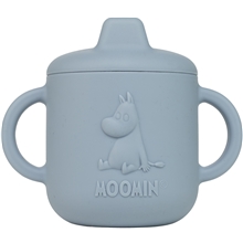 Moomin silikon tut krus Sky Blue