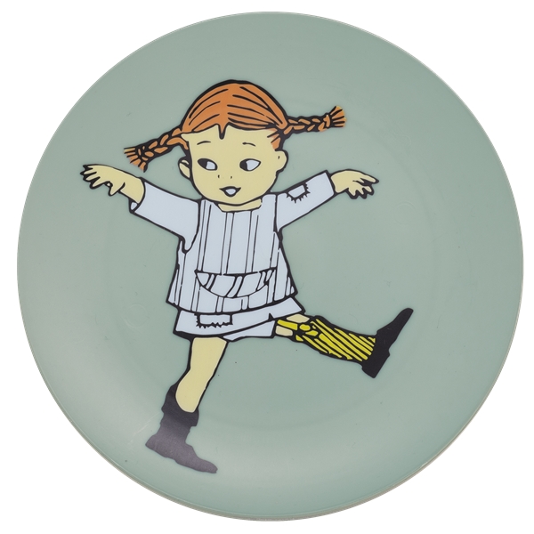 Pippi Sirkus Flat Tallerken