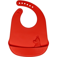 Mummitrollet Silikon Smekke 1-pakning Lingonberry Red