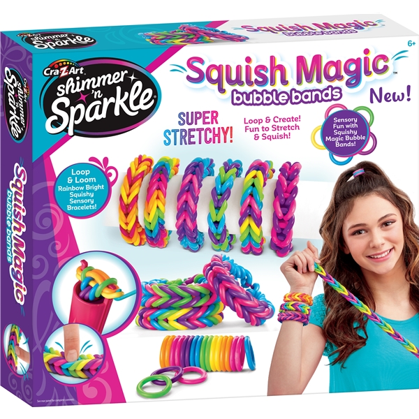 Shimmer n' Sparkle Squish Magic Boble Bånd (Bilde 1 av 7)