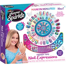 Shimmer n' Sparkle Trendy Tips Negleuttrykk