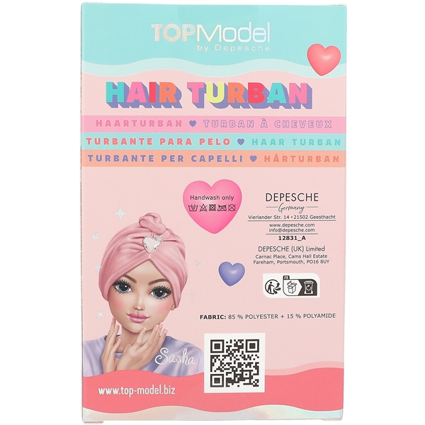 TOPModel Håndkle-turban BEAUTY & ME (Bilde 5 av 5)