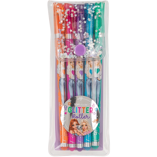 TOPModel Glittergelpenner, 5-pk (Bilde 1 av 3)