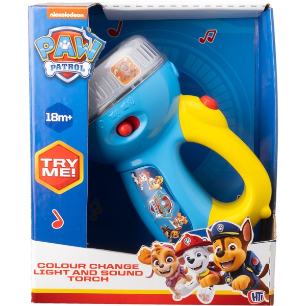 Paw Patrol Lommelykt med Lyd (Bilde 1 av 2)