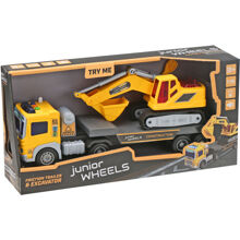 Junior Wheels Friction Trailer