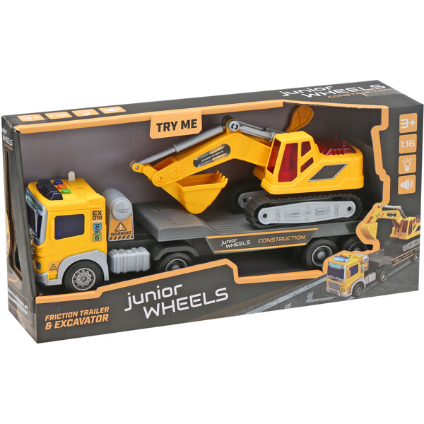 Junior Wheels Friction Trailer (Bilde 1 av 3)