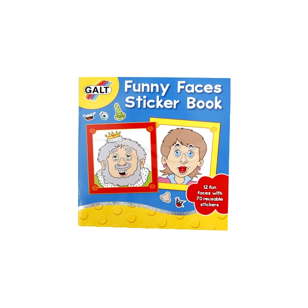 Funny Faces Sticker Book